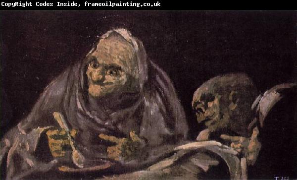 Francisco de Goya Two Women Eating